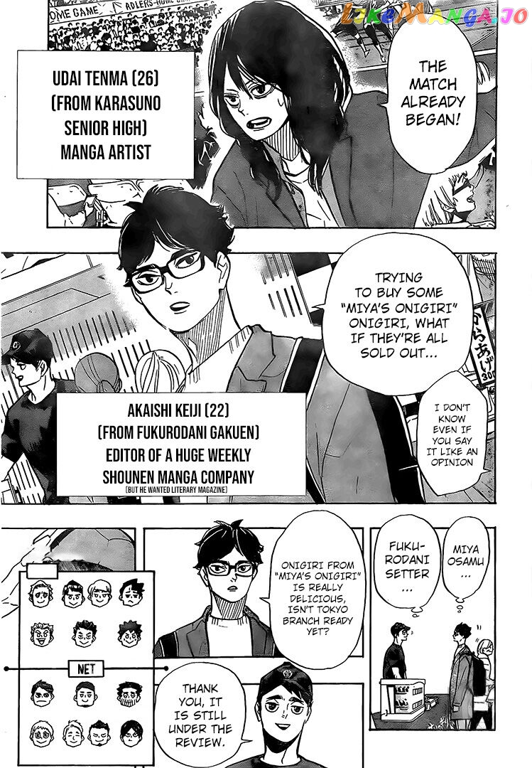 Haikyuu!!, Chapter 381 image 03
